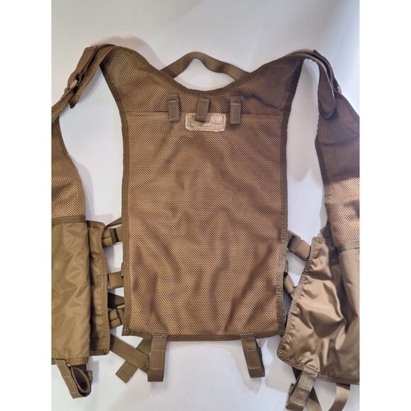 London Bridge Trading Co Molle Full Military Tactical Vest Load Bearing Brown - Picture 13 of 16
